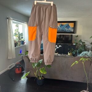 Bonobos Men's Cargo Pants - Brown and Orange